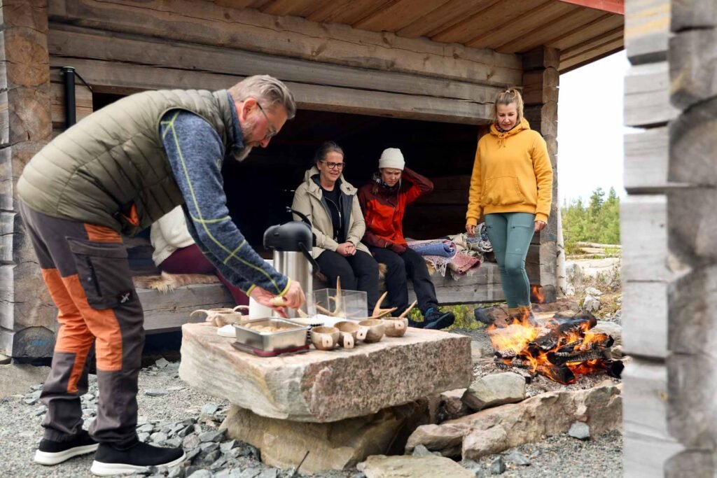 Summer Reindeer Yoga in Rovaniemi – Arctic Wellness at a Reindeer Farm